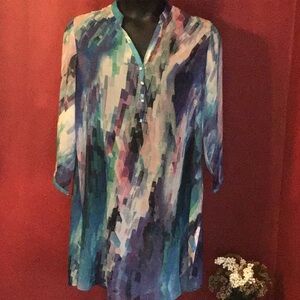 LOOKS BY ASWANI COLORFUL TUNIC SIZE 5X